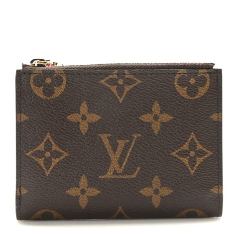 LOUIS VUITTON Monogram Lisa Wallet Rose Lollipop